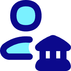 Bank Broker Icon from Flex Pop Set