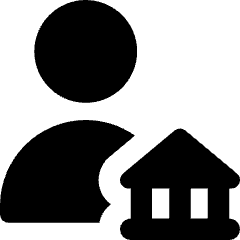 Bank Broker Icon from Core Solid Set