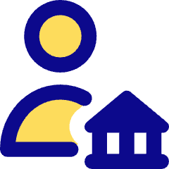Bank Broker Icon from Core Pop Set