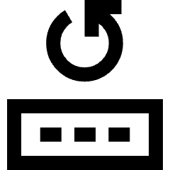 Change Account Pin Password Icon from Sharp Line Set