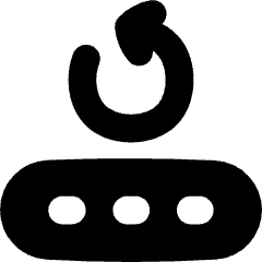 Change Account Pin Password Icon from Flex Solid Set