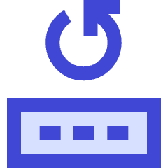 Change Account Pin Password Icon from Sharp Duo Set