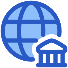 International Bank Icon from Plump Duo Set