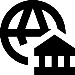 International Bank Icon from Sharp Remix Set