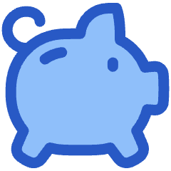 Piggy Bank Icon from Plump Duo Set