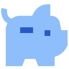 Piggy Bank Icon from Sharp Flat Set