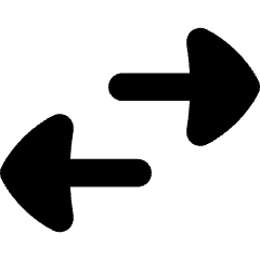 Swap Exchange Transaction Icon from Flex Remix Set