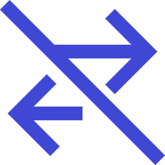 Swap Exchange Transaction Off Disabled Icon from Sharp Duo Set