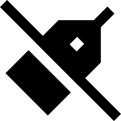 Tag Icon from Sharp Solid Set