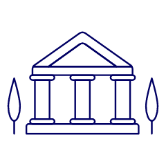 Bank Building 2 Illustration from UX Line Set
