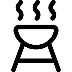 Barbecue Grill Icon from Ultimate Regular Set