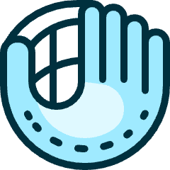 Baseball Glove Icon from Ultimate Duotone Set