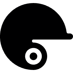 Baseball Helmet Icon from Ultimate Bold Set