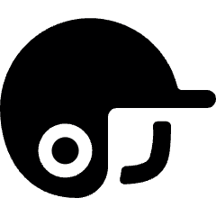 Helmet Sports Icon from Ultimate Bold Set