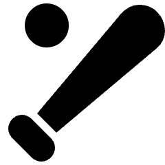 Sport Baseball Batter Ball Icon from Nova Solid Set