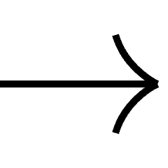 Right Arrow Icon from Platinum Set