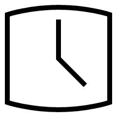 Clock Icon from Platinum Set