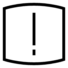 Exclamation Mark Icon from Platinum Set