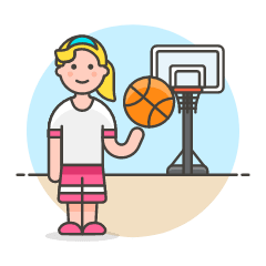 Sports Basketball 2 Illustration from UX Colors Set