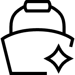 Basket Favorite Icon from Platinum Set