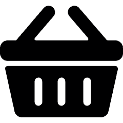 Shopping Basket 1 Icon from Ultimate Bold Set