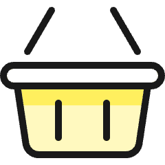 Shopping Basket 2 Icon from Ultimate Colors Set