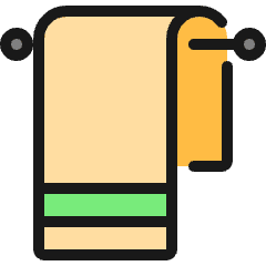 Bathroom Hanger 1 Icon from Ultimate Colors Set