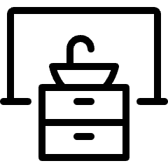 Bathroom Mirror Cabinet Icon from Ultimate Light Set