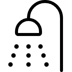 Bathroom Shower 1 Icon from Ultimate Light Set