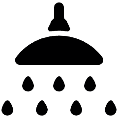 Bathroom Shower Head Icon from Ultimate Bold Set