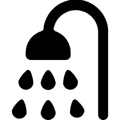 Bathroom Shower Icon from Ultimate Bold Set