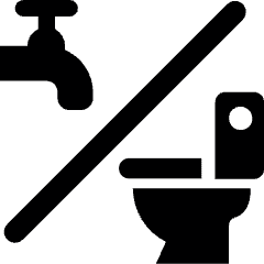 Sanitation Toilet Sink Icon from Ultimate Bold Set
