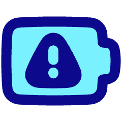 Battery Alert 1 Icon from Plump Pop Set