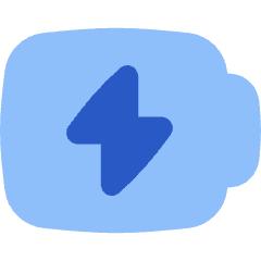 Battery Charging Icon from Flex Flat Set