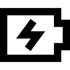 Battery Charging Icon from Sharp Remix Set