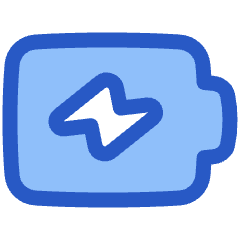 Battery Charging Icon from Plump Duo Set