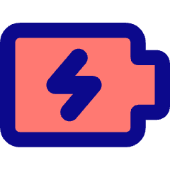 Battery Charging Icon from Core Pop Set