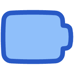 Battery Empty 1 Icon from Plump Duo Set