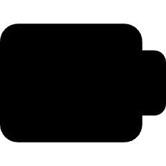 Battery Empty 1 Icon from Core Solid Set