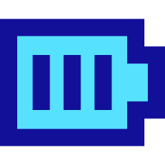 Battery Full 1 Icon from Sharp Pop Set