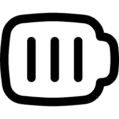 Battery Full 1 Icon from Flex Line Set