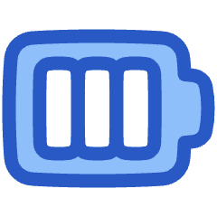 Battery Full 1 Icon from Plump Duo Set