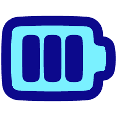 Battery Full 1 Icon from Plump Pop Set