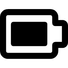 Battery Full 3 Icon from Core Remix Set