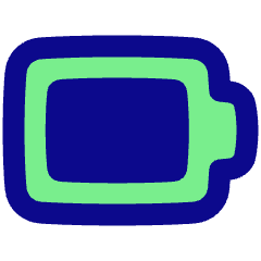Battery Full 3 Icon from Plump Pop Set