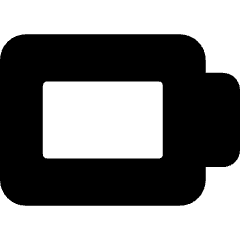 Battery Full 3 Icon from Core Solid Set
