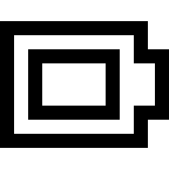 Battery Full 3 Icon from Sharp Line Set
