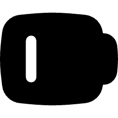 Battery Low 1 Icon from Flex Solid Set