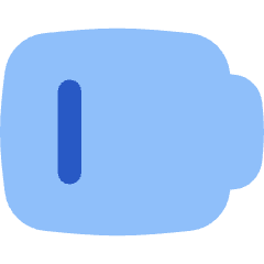 Battery Low 1 Icon from Flex Flat Set