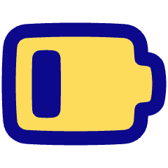Battery Low 1 Icon from Plump Pop Set